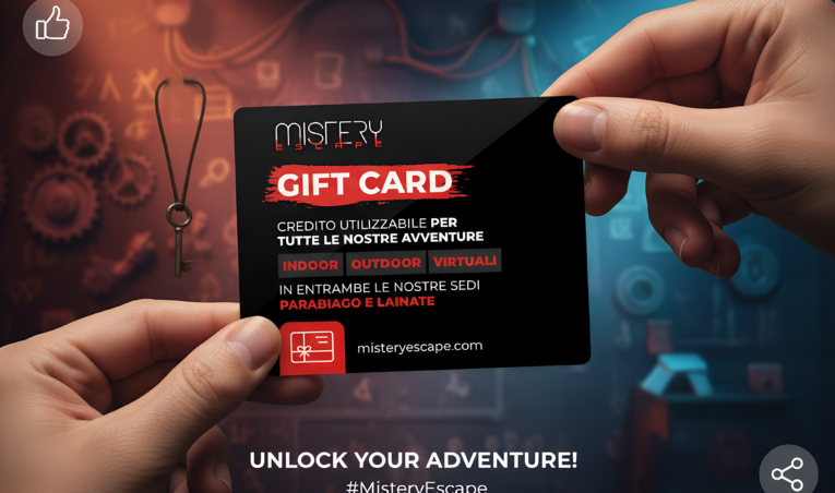 gift card escape room Milano mystery escape